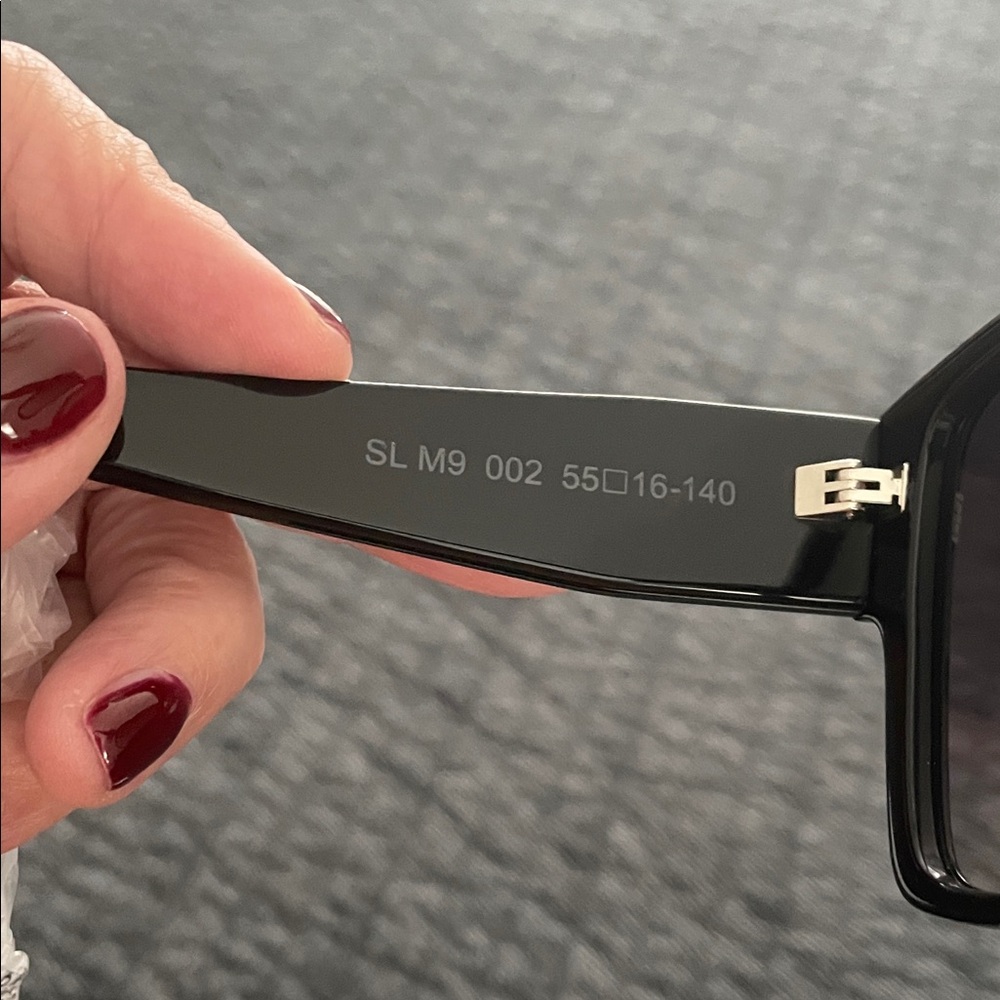 Yves Saint Laurent Black Gradient Sunglasses - Picture 7 of 11